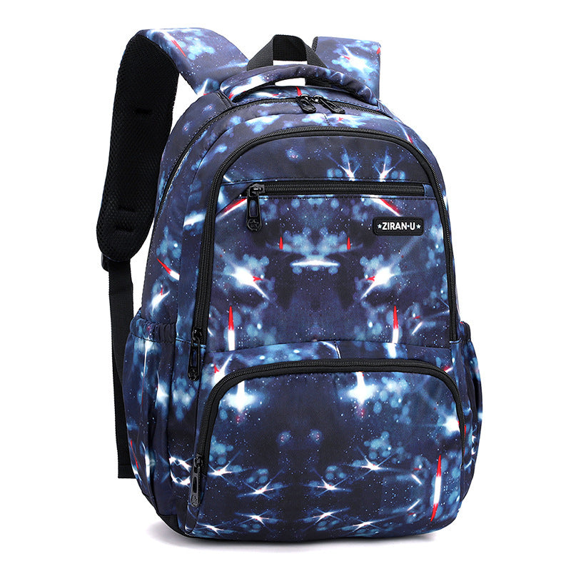 Charming Natural Fish Grade Boy Printing Elementary School Students' Schoolbags