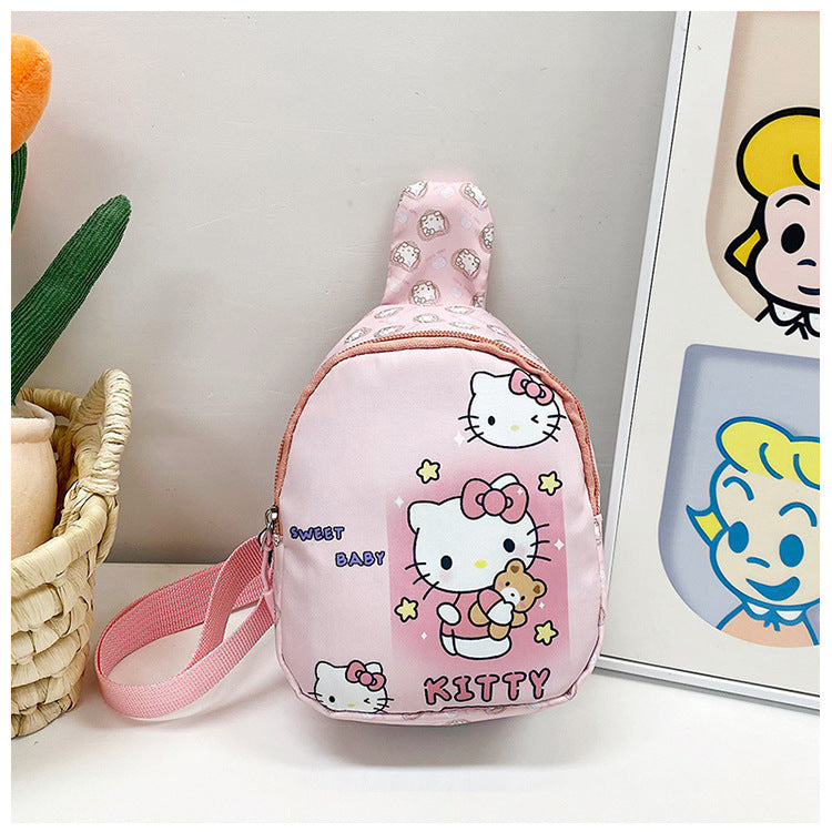 Children's Cartoon Printed Small Cute Fashion Boys Children's Waist Packs