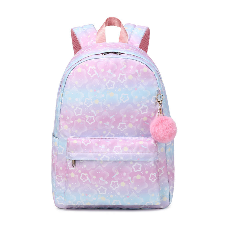 Children's Printed Cute Primary Lightweight Simple Campus Elementary School Students' Schoolbags