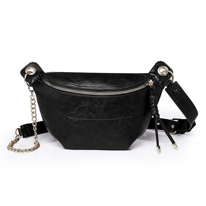 Women's Fashion Chain Lady Versatile Small Waist Packs