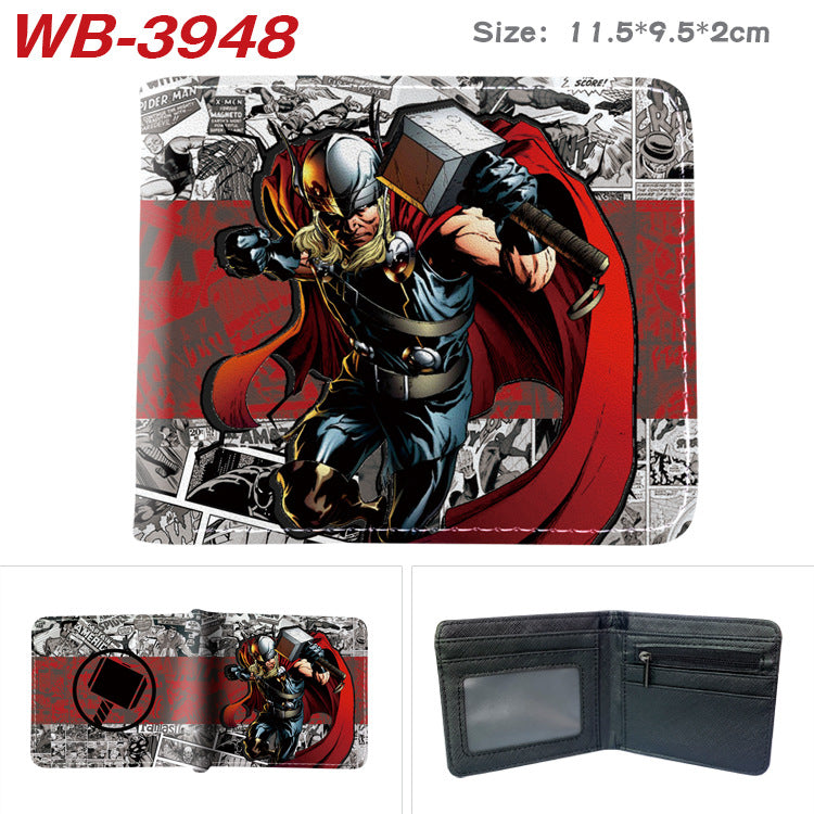 Women's & Men's & Series Super Hero Derivatives Cartoon Full Men's Wallets