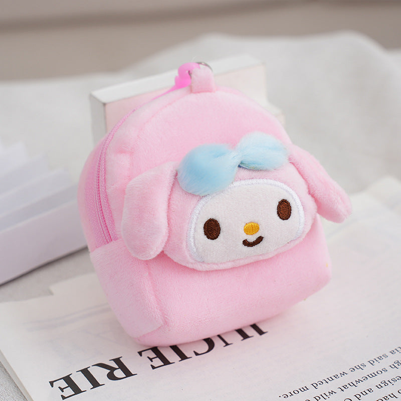 Pom Purin Small Cute Cartoon Pink Mini Coin Purses