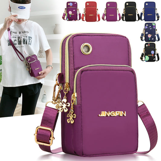 Women's Small Big Screen Mobile Cloth Wrist Phone Bags