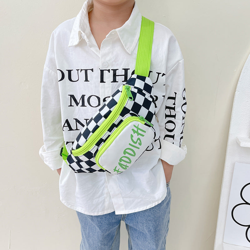 Children's Handsome Korean Style Going Out Change Children's Waist Packs