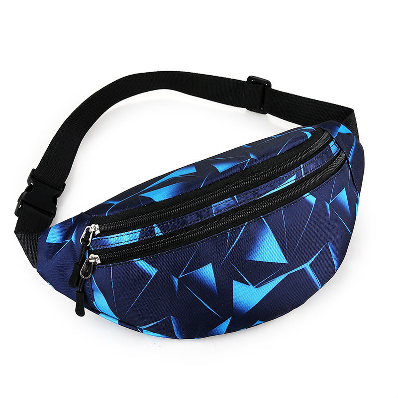 Women's Nylon Close-fitting Mobile Summer Fashion Camouflage Waist Packs