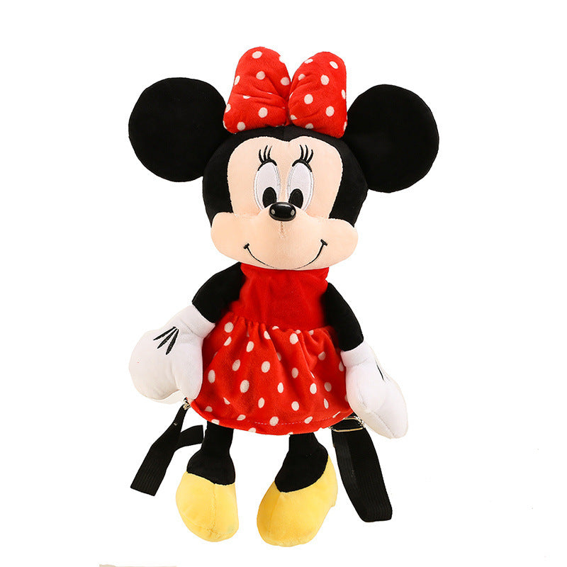 Sacs à dos cadeaux de poupée en peluche Minnie Mouse