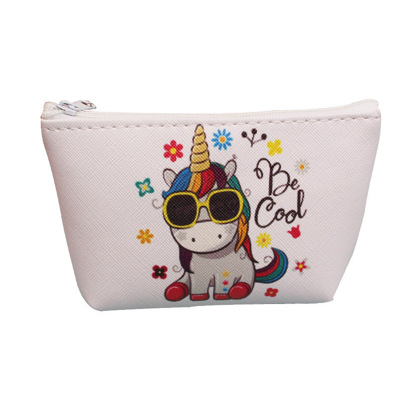 Women's & Children's & Cute Cartoon Unicorn Small Earphone Phone Bags