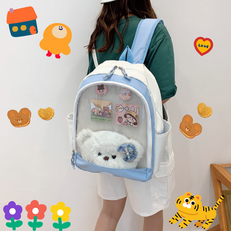 Style Female Fresh Cute Junior Class Middle School Students' Schoolbags