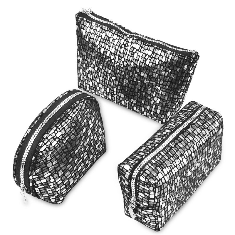 Women's High-grade Cosmetics Storage Fashion Trend Shimmer Cosmetic Bags