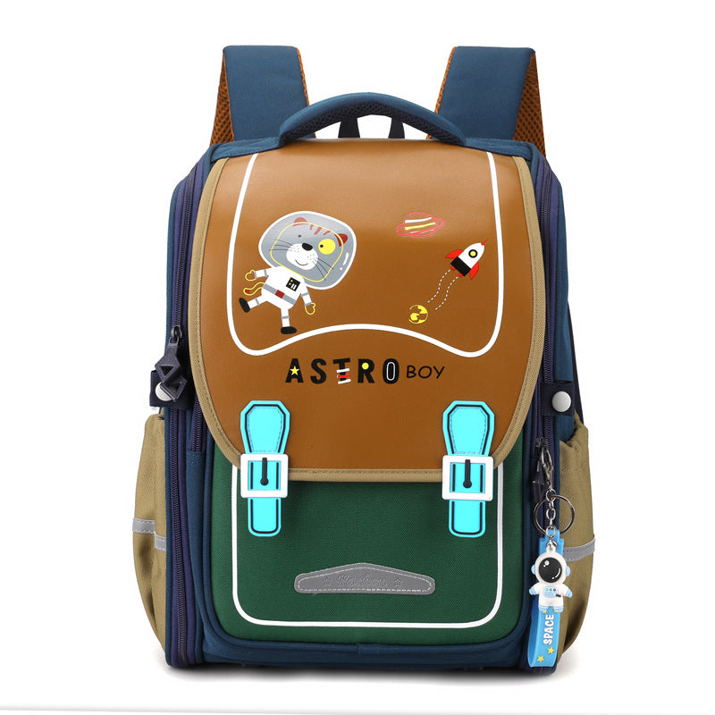 Children's Korean Cartoon For Primary One-piece Boys Backpacks