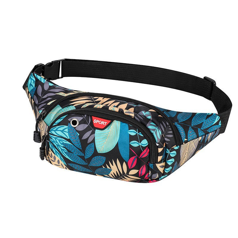 Women's Creative Fashion Landscape Image Running Cycling Waist Packs