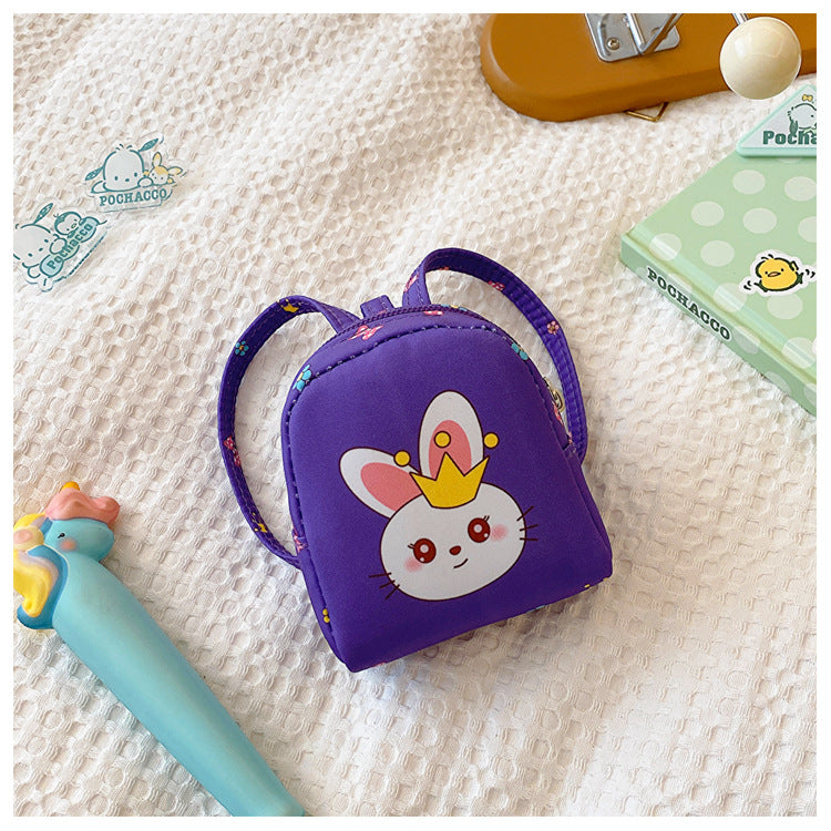 Porte-monnaie pour enfants, dessin animé Girly coréen, Mini lapin mignon