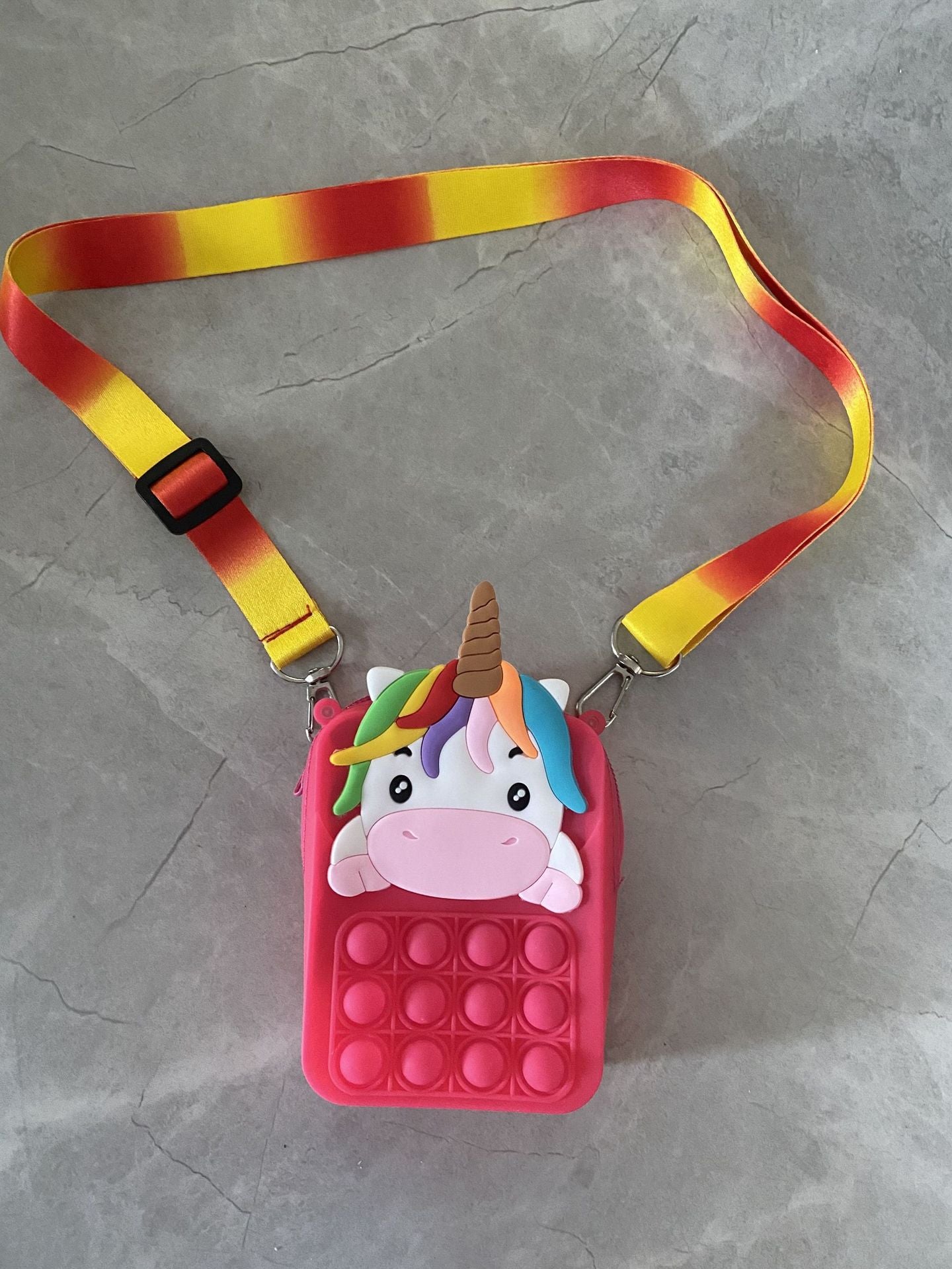 Mini porte-monnaie pour enfants, accessoire de changement de princesse de dessin animé mignon