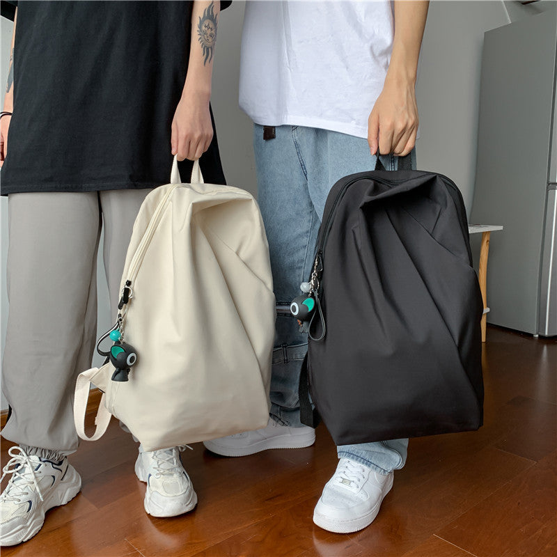 Tendance de la mode de style coréen simple pour hommes, sacs à dos hauts