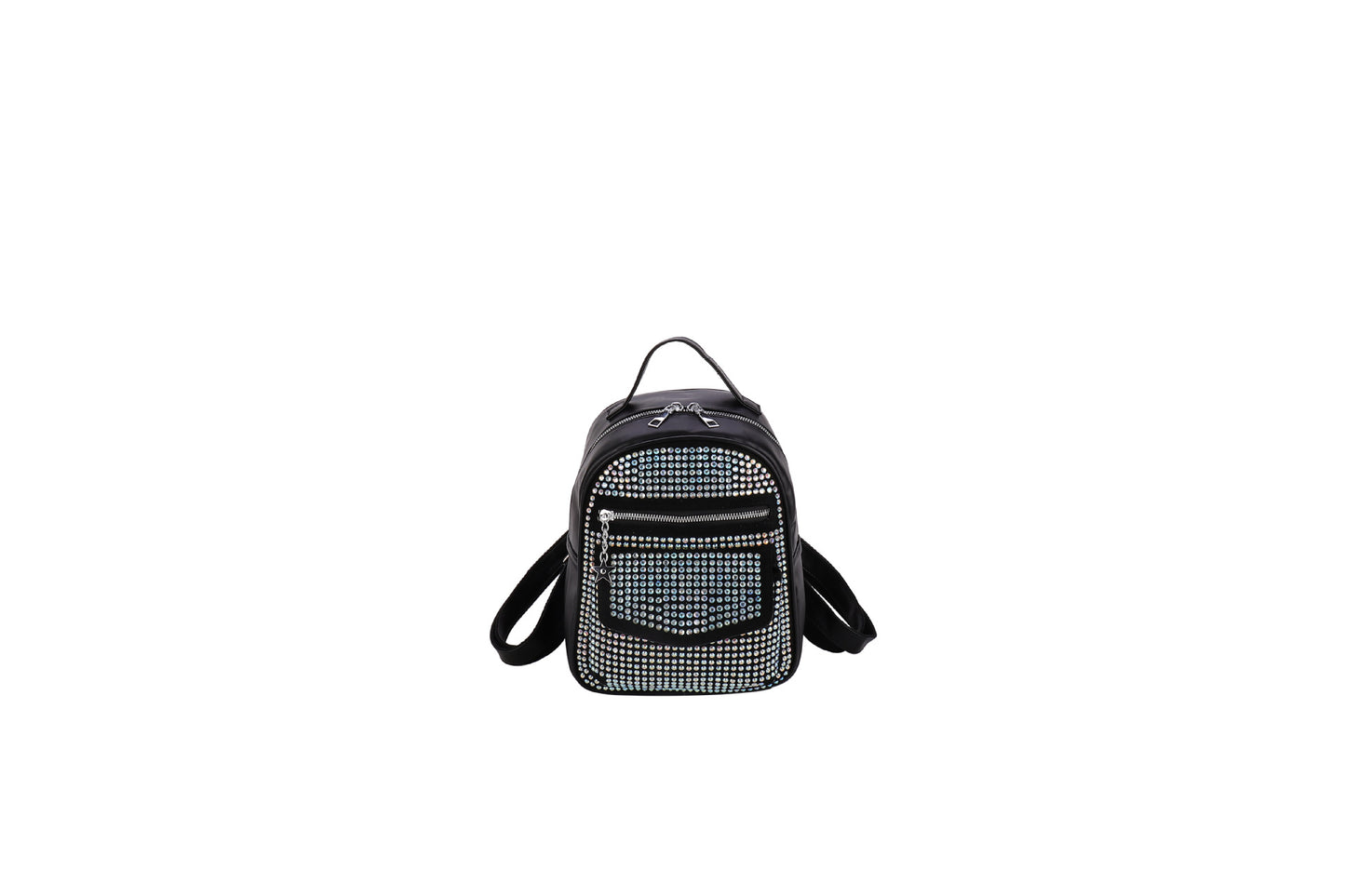 Women's Rhinestone Simple Versatile Large Capacity Backpacks