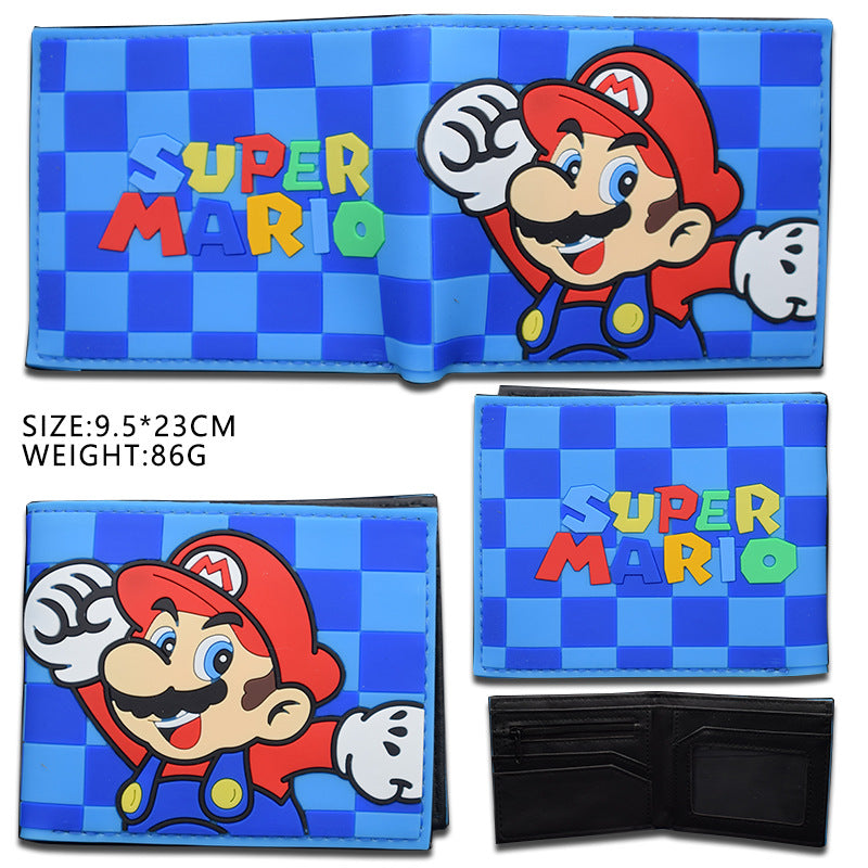 Super Mary Game Anime Peripheral Mario Coin Purses