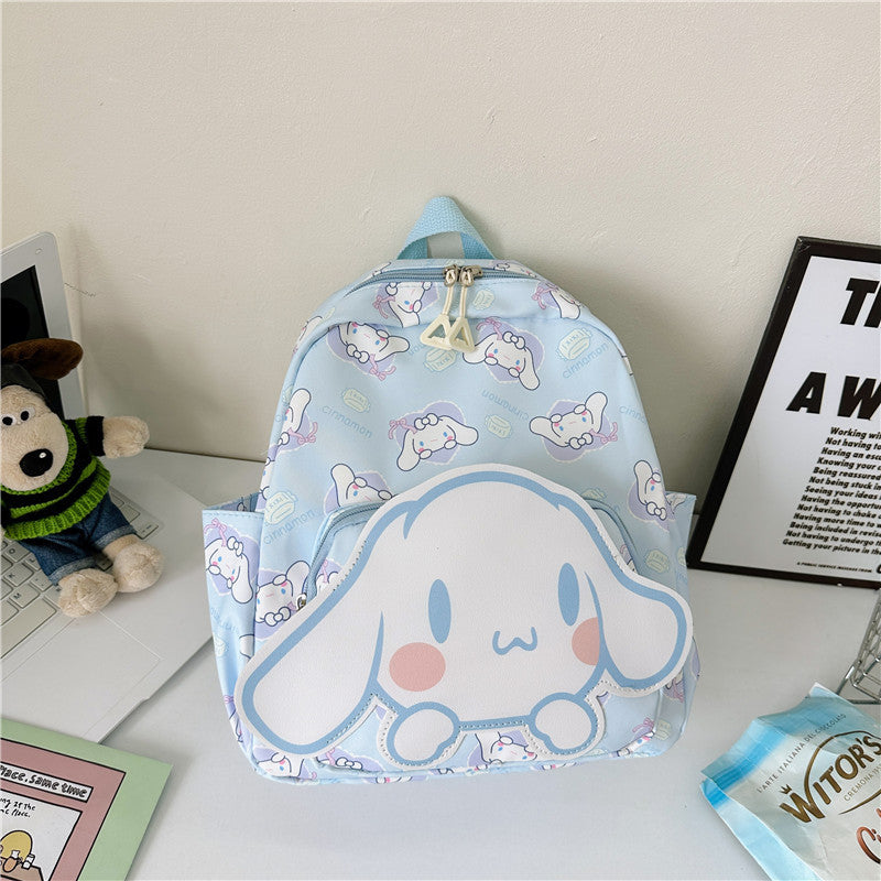 Children's Cartoon Primary Leisure Spine Protection Large Backpacks