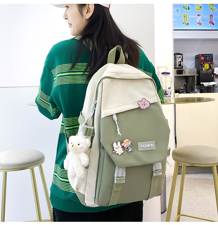 Style Large Capacity Element College Leisure Backpacks