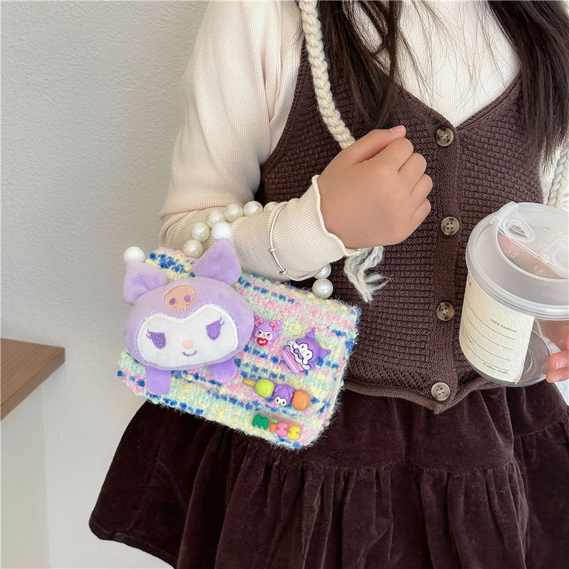 Children's Exquisite Western Style Chain Trendy Princess Portable Children's Shoulder Bags