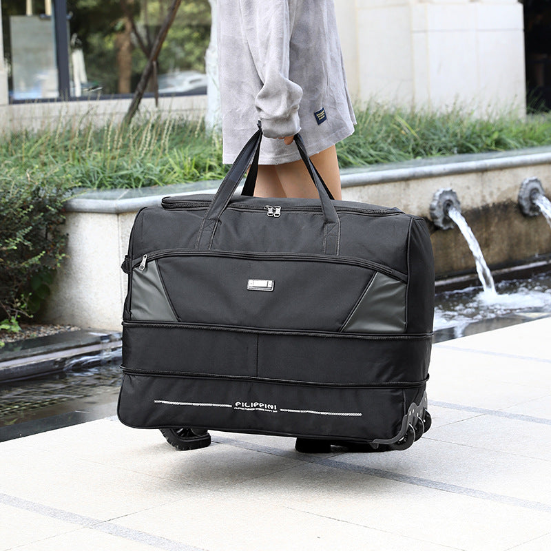 Sacs de voyage extensibles en tissu Oxford pour femmes et hommes