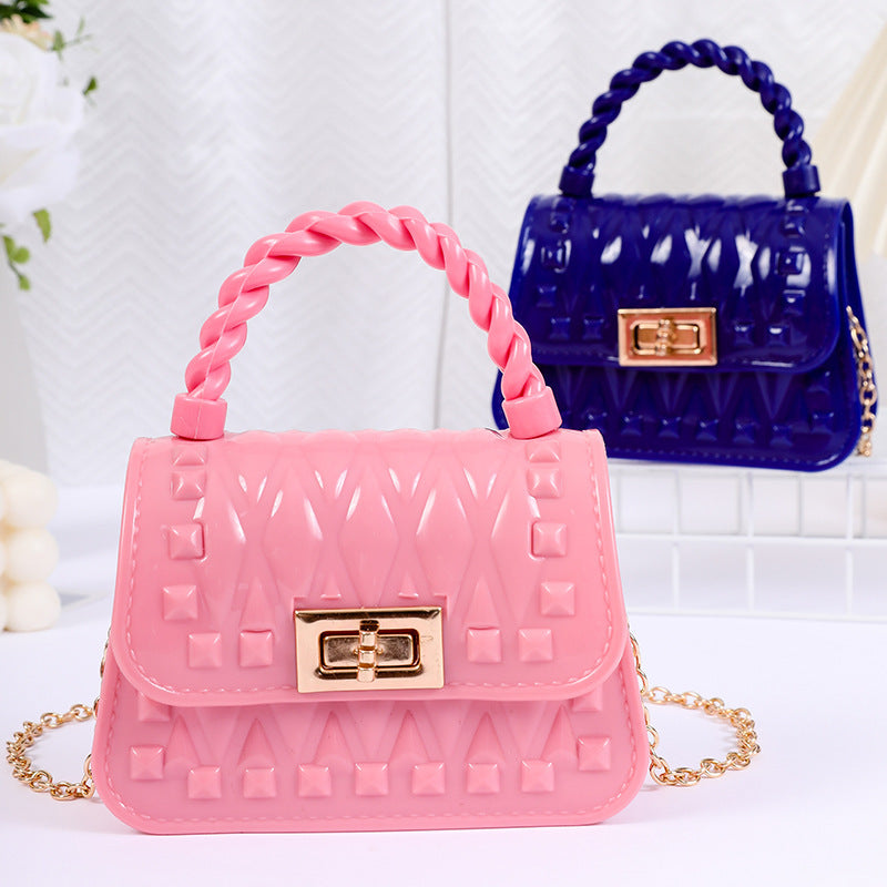 Refreshing Pearl Tote Jelly Mini Chain Crossbody Bags