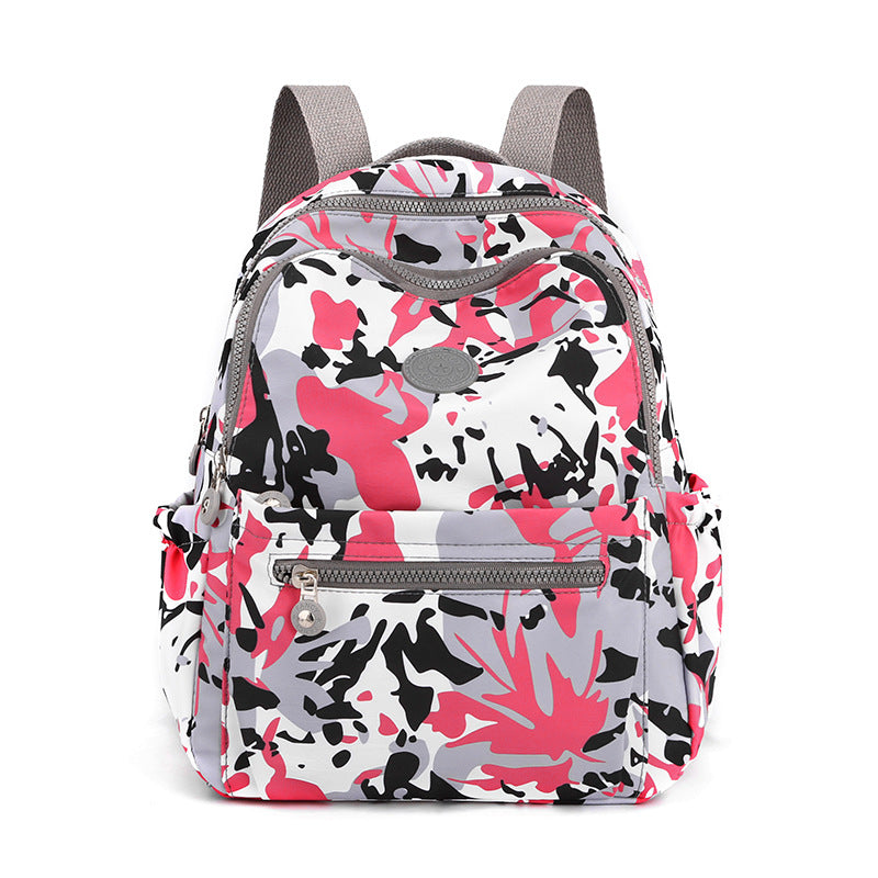 Women's Oxford Cloth Large Capacity Simple Stylish Backpacks