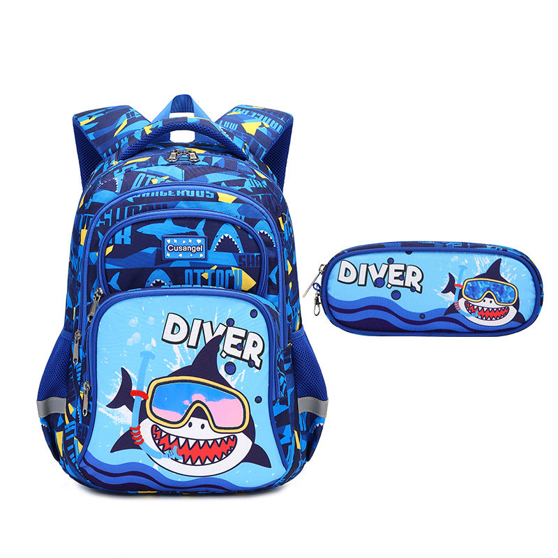 Women's & Children's & Primary To Six Levels Unicorn Elementary School Students' Schoolbags