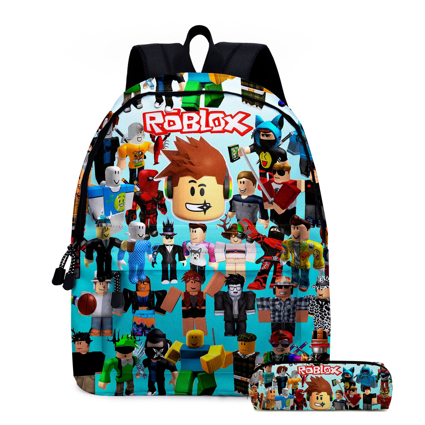 New Rob Two-piece Primary Anime Shoulders Elementary School Students' Schoolbags