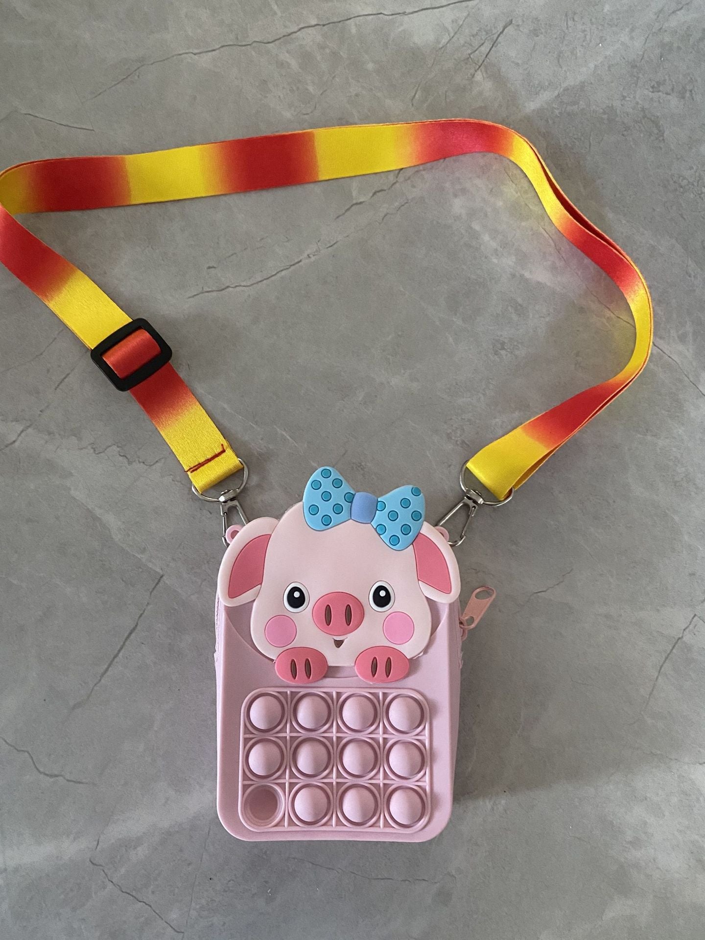 Mini porte-monnaie pour enfants, accessoire de changement de princesse de dessin animé mignon