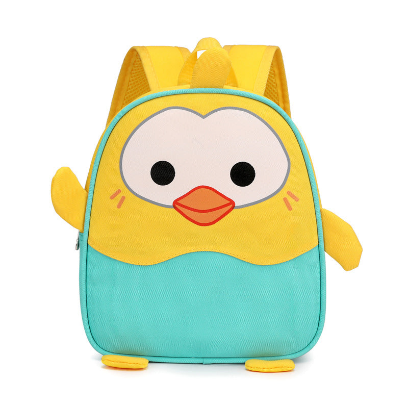 Children's Burden Alleviation Cute Penguin Waterproof Kindergarten School Bags