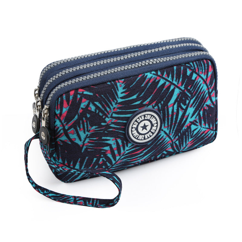 Sacs pour téléphone portable en denim lavé à fermeture éclair pour femmes