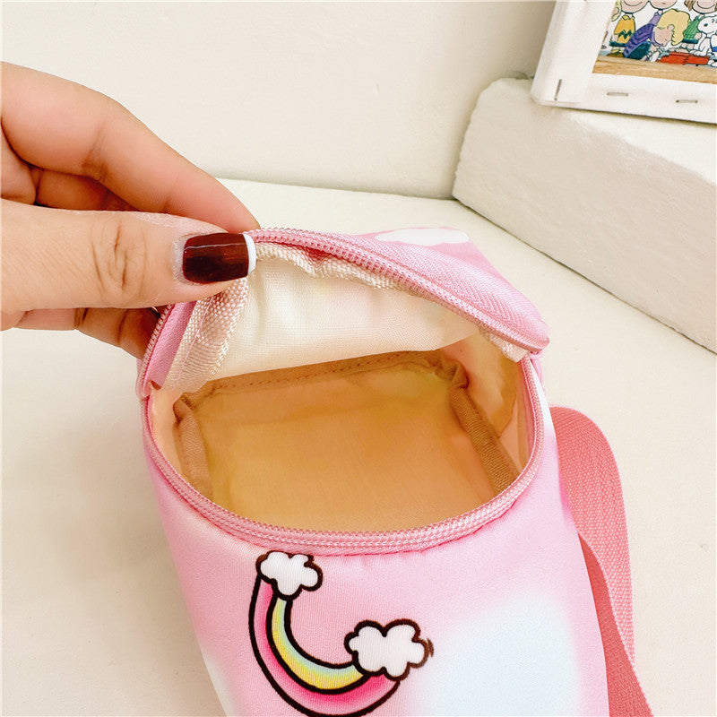 Children's Cloth Small Princess Fashion Cartoon Going Children's Waist Packs