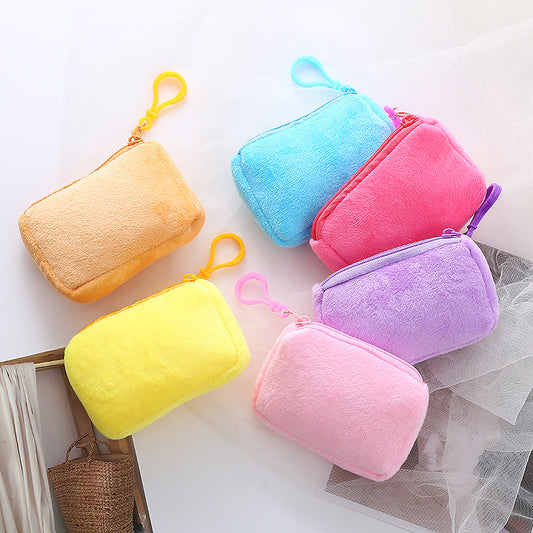 Women's Korean Style Mini Fashion Square Thin Purses