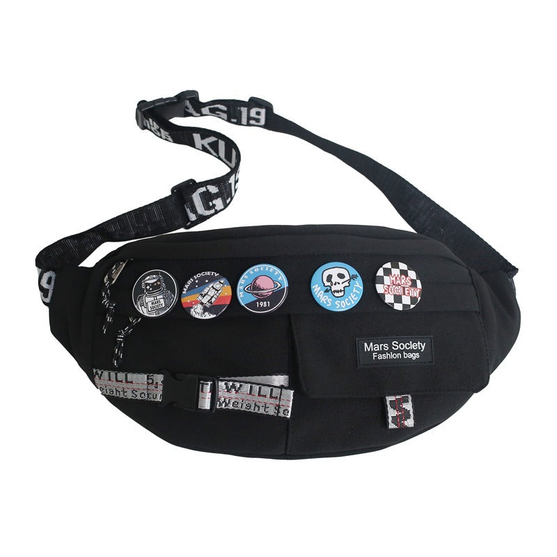 Women's & Men's & Portable Style Small Trendy Slanted Waist Packs