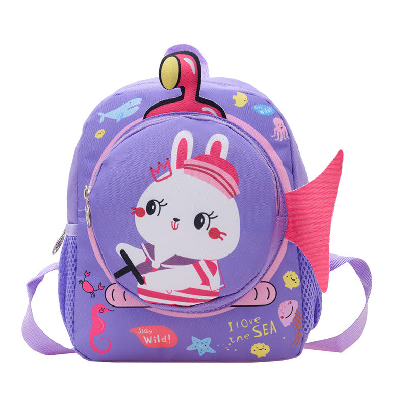 Mode pour enfants Bunny petite classe Protection de la colonne vertébrale sacs à dos pour enfants