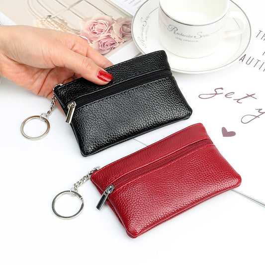 Women's Korean Mini Fashion Thin Short Small Coin Purses