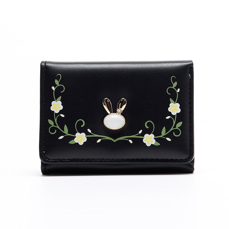 Women's Korean Female Short Simple Clutch Fashion Ladies Wallets