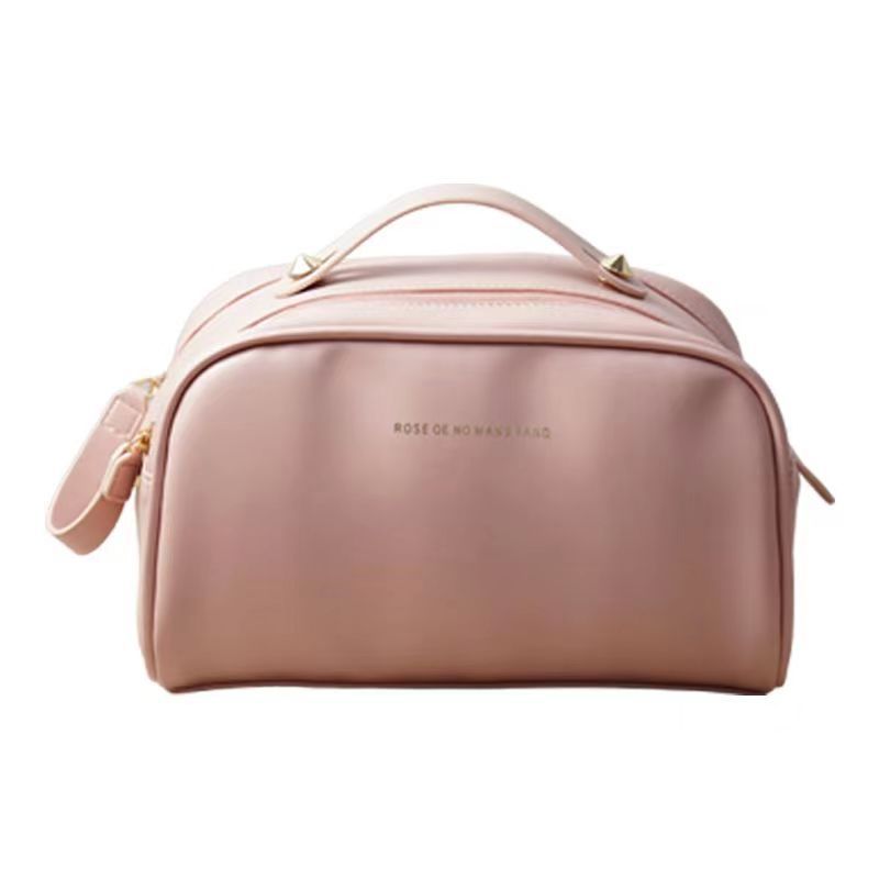 Capacity Convenient Pillow Super Hot Leather Cosmetic Bags