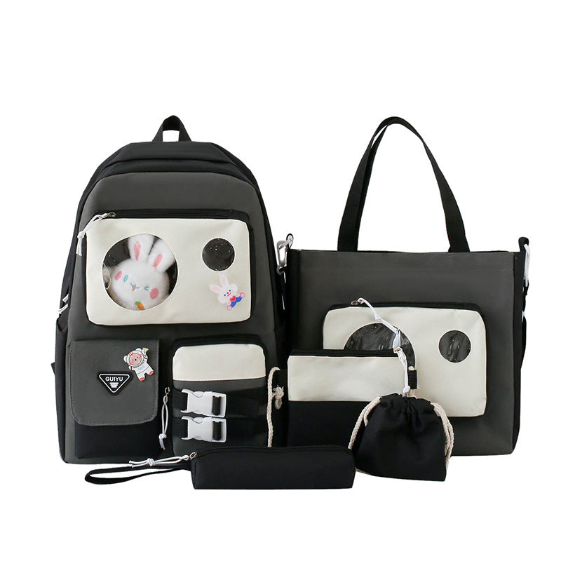 Large Capacity Korean Fashion Junior High Campus Elementary School Students' Schoolbags