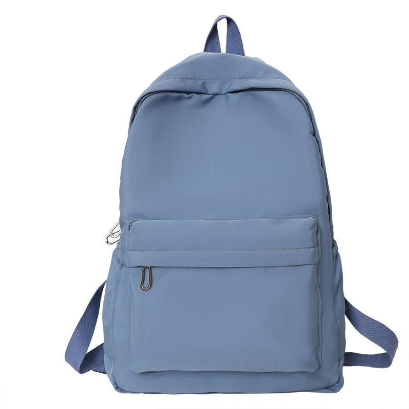 Large Capacity Fashionable Korean Style Solid Backpacks