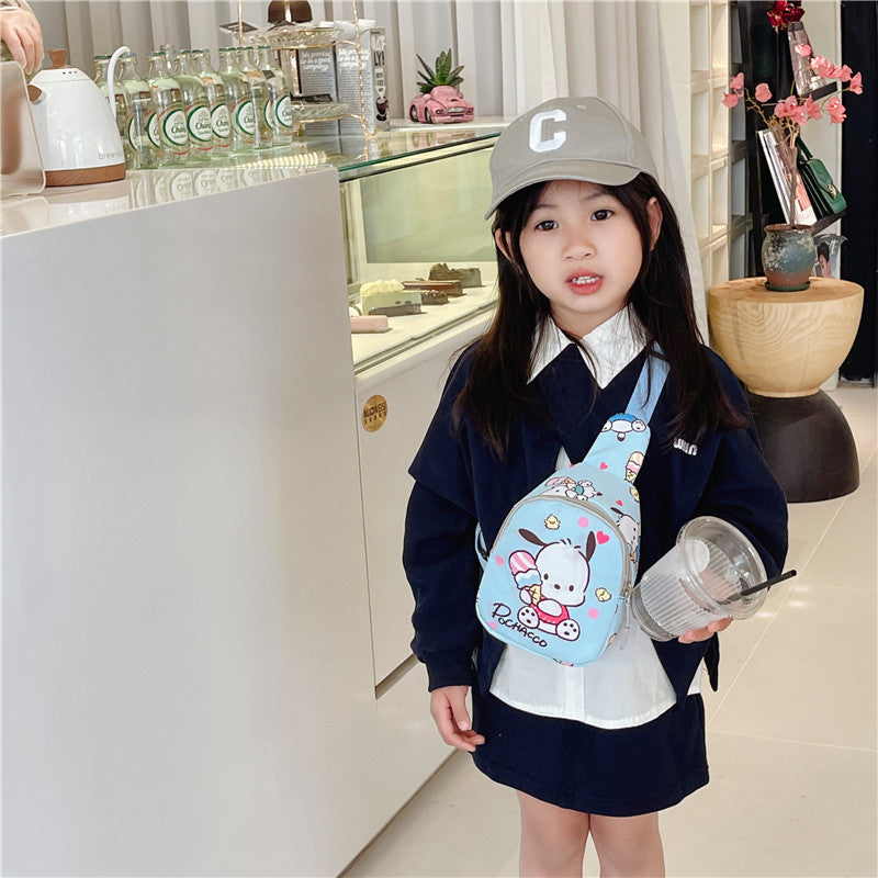 Children's Boys Fashion Trend Mini Cute Trendy Children's Waist Packs