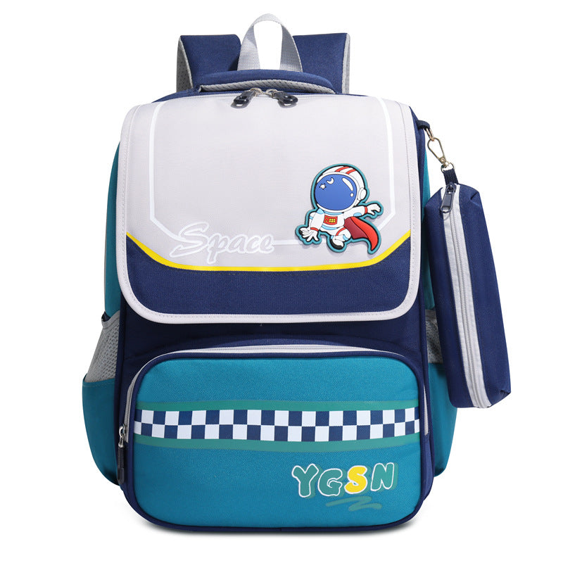 Primary Grade Large Capacity Strap Pencil Elementary School Students' Schoolbags