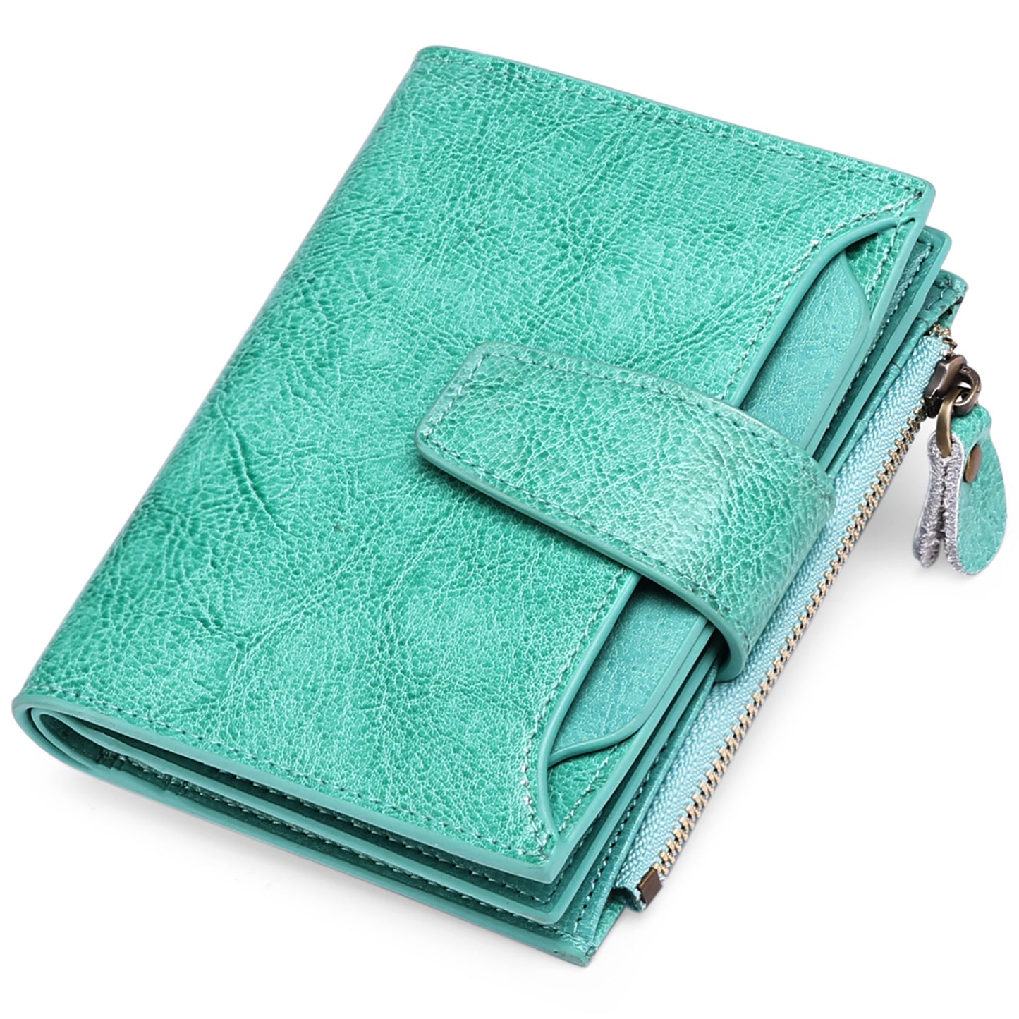 Women's Glamorous Stylish Short Genuine Leather Ladies Wallets