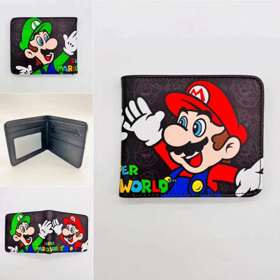 Women's & Men's & Mary Short Fashion Trend Mario Ladies Wallets