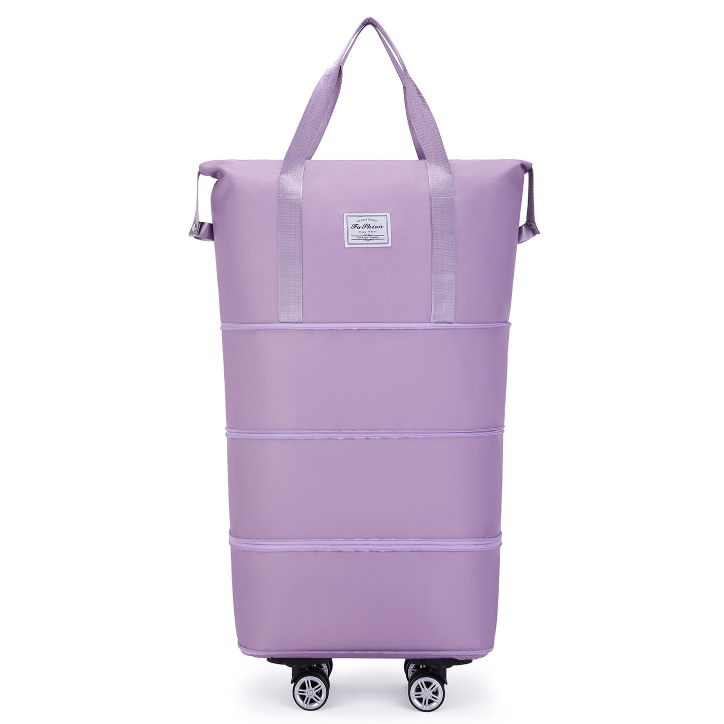 With Wheels Oversized Capacity Tote Expansion Travel Bags