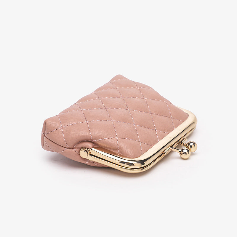 Stylish Women's New Classy Small Clip Coin Purses