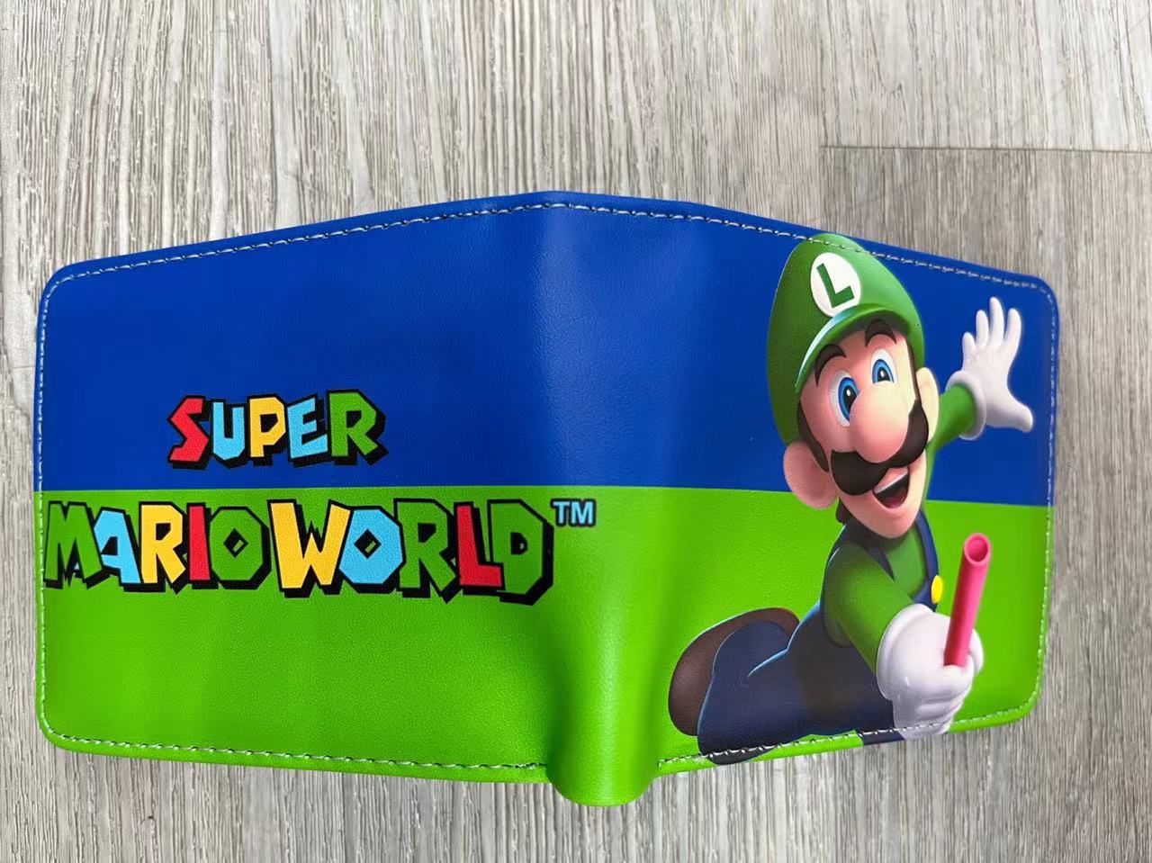 Super Mary Short Mario Unisex Leather Ladies Wallets