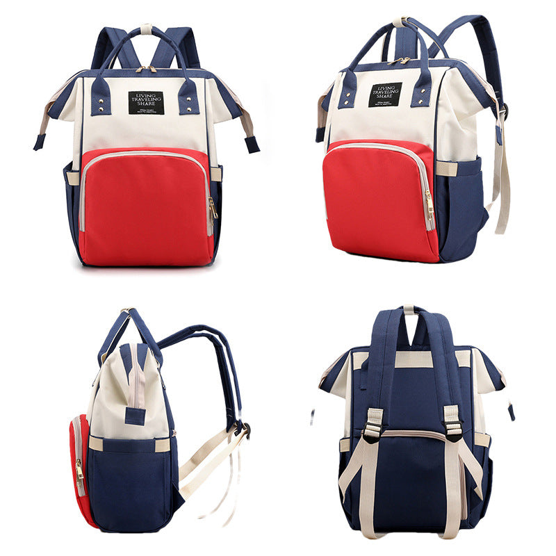 Capacity Fashion Mom Dry Wet Separation Backpacks