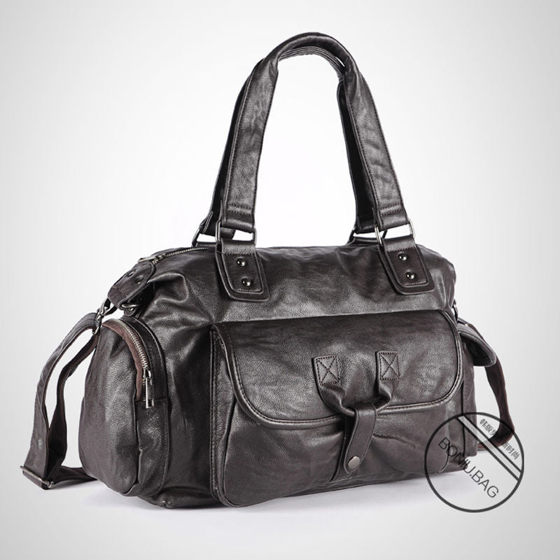 Men's Genuine Leather Cowhide Business Computer Men's Bags