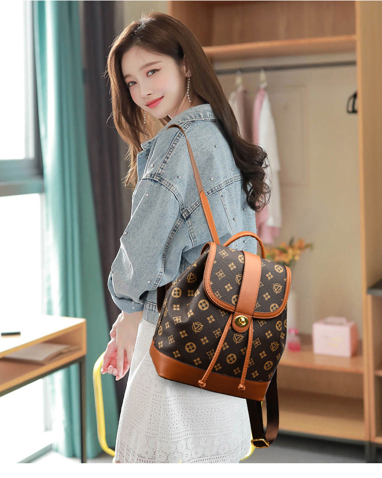 Women's Korean Style Fashion Mom Large Capacity Backpacks